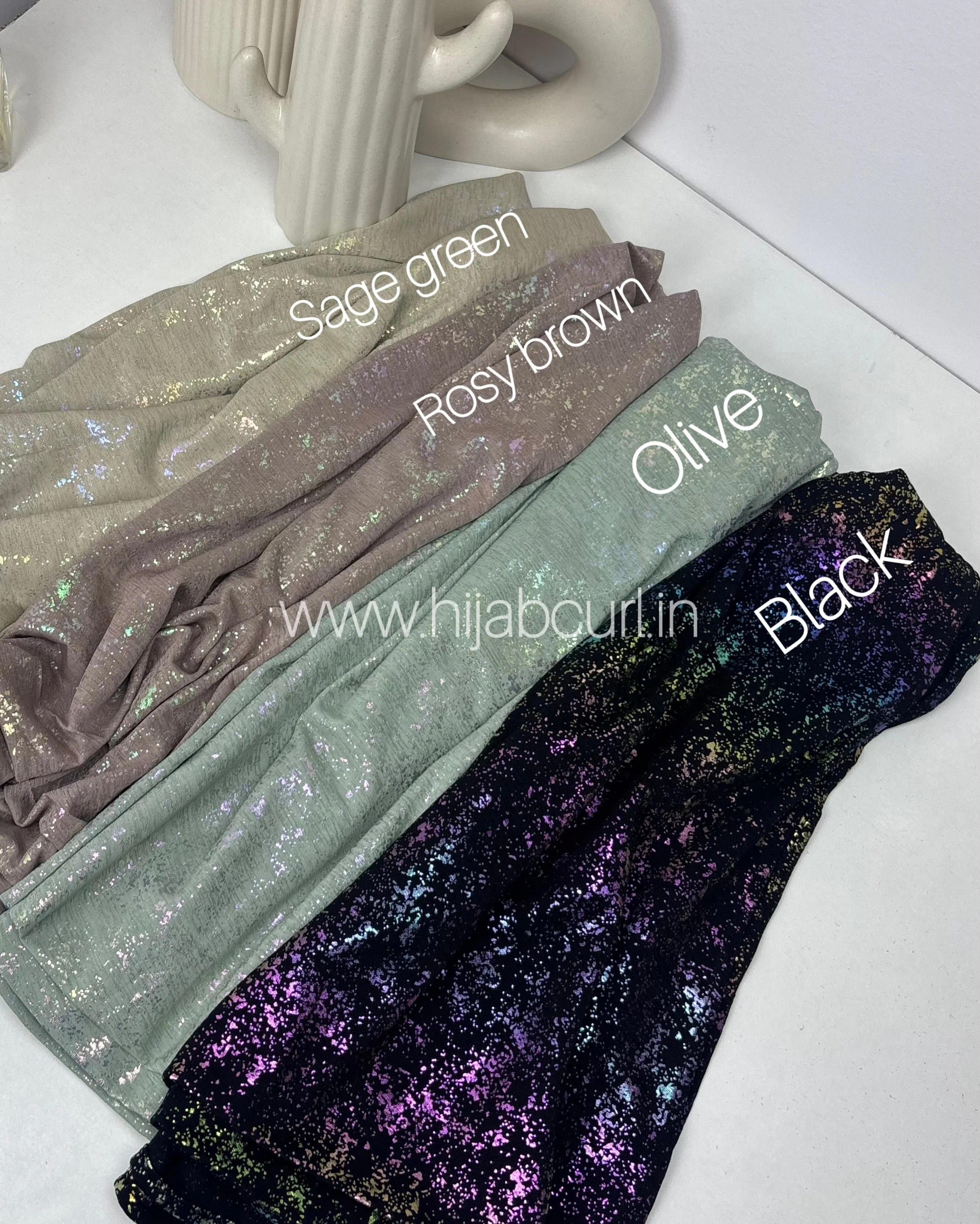 Jersey Hijab - Solid Soft Fabric - Image 3