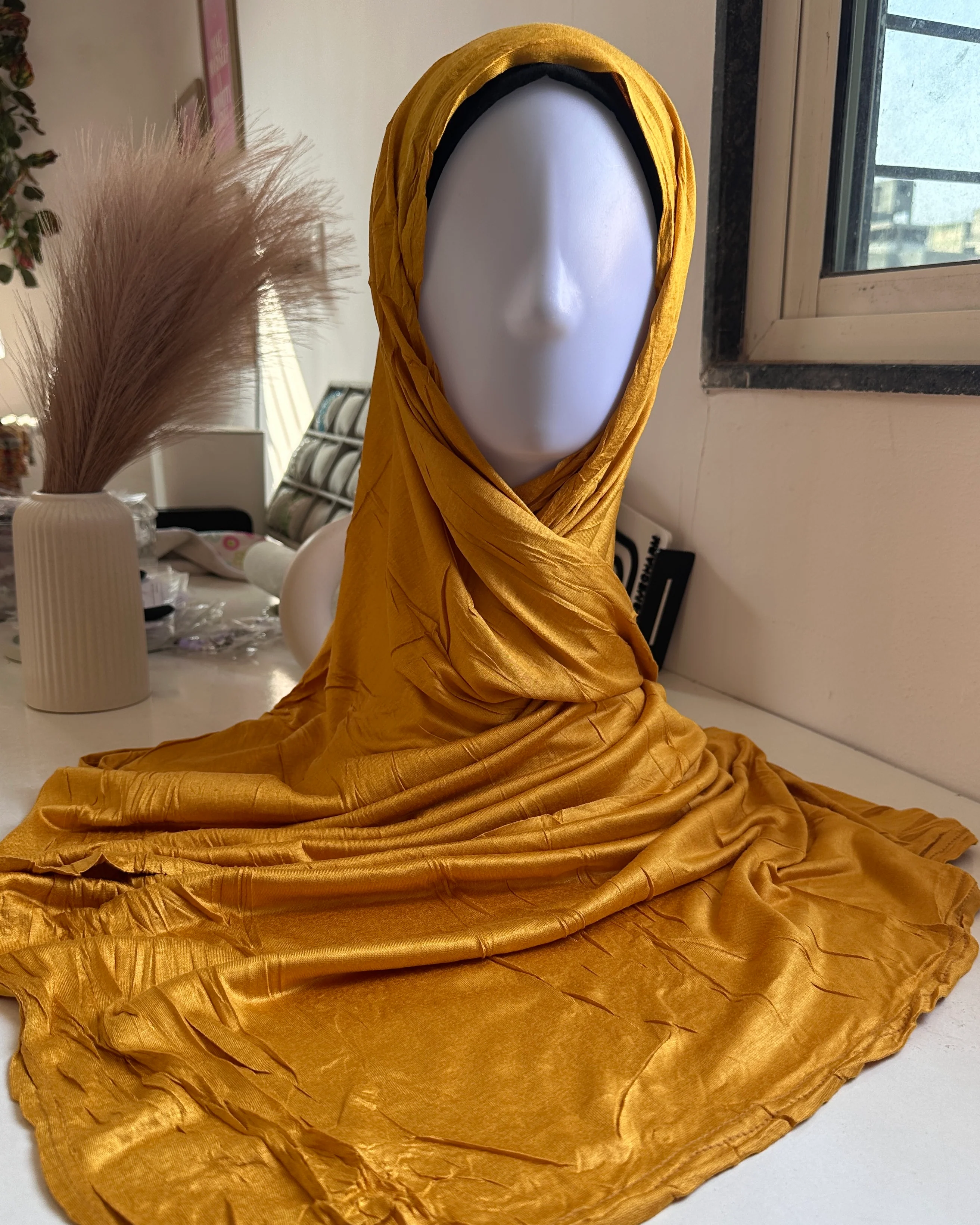 Jersey Hijab - Solid Soft Fabric - Image 13