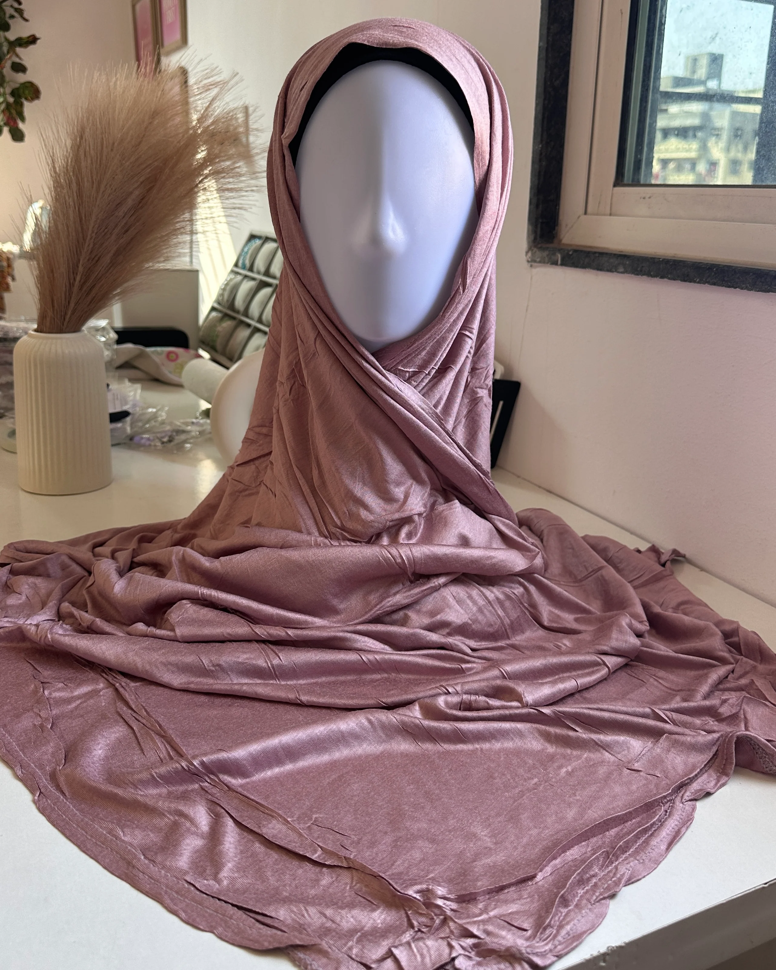 Jersey Hijab - Solid Soft Fabric - Image 15