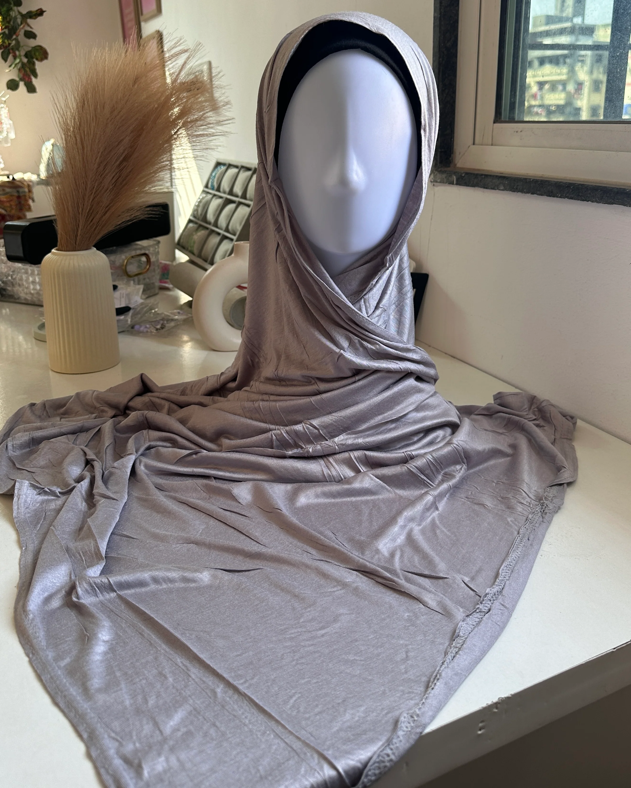 Jersey Hijab - Solid Soft Fabric - Image 18