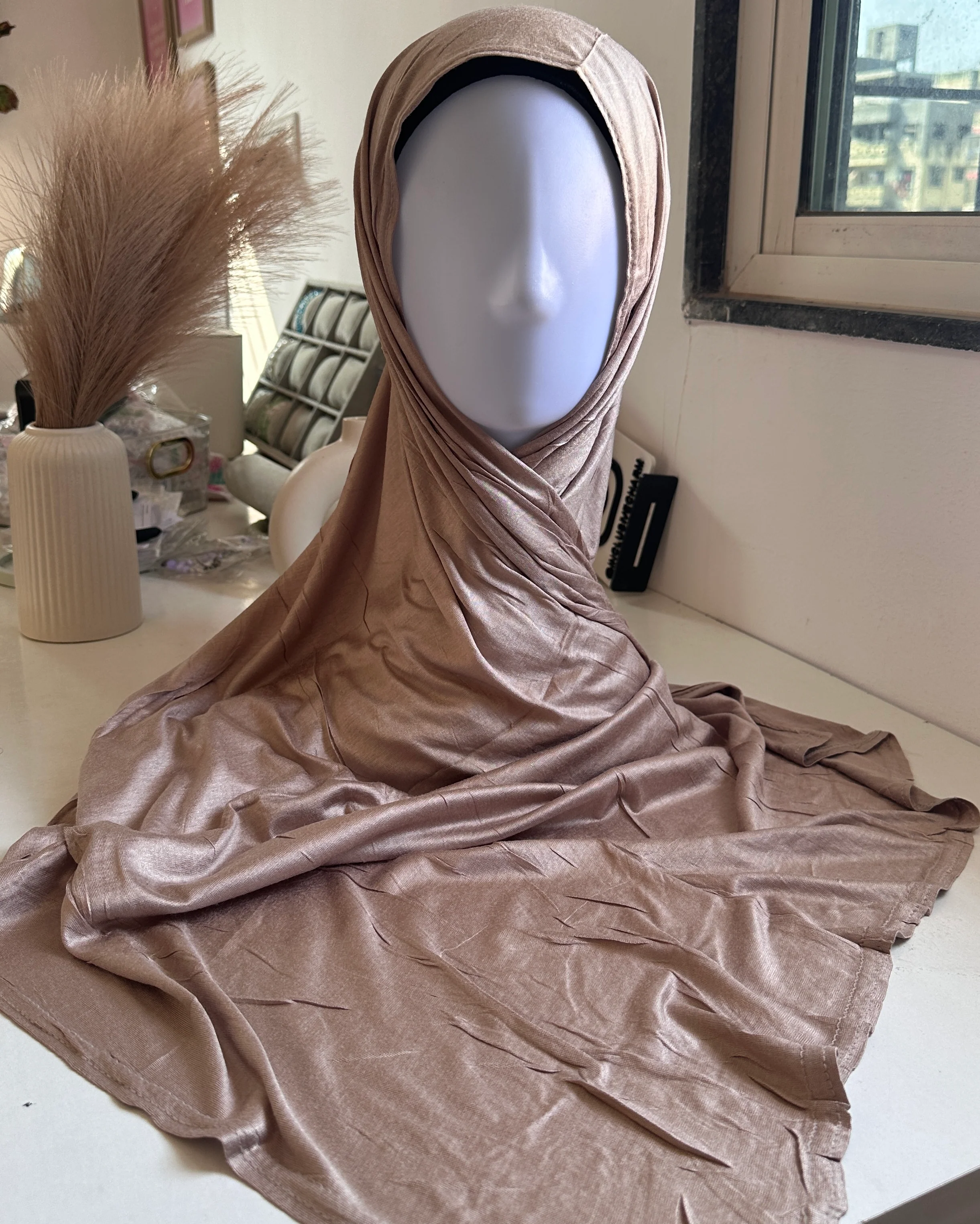 Jersey Hijab - Solid Soft Fabric - Image 20