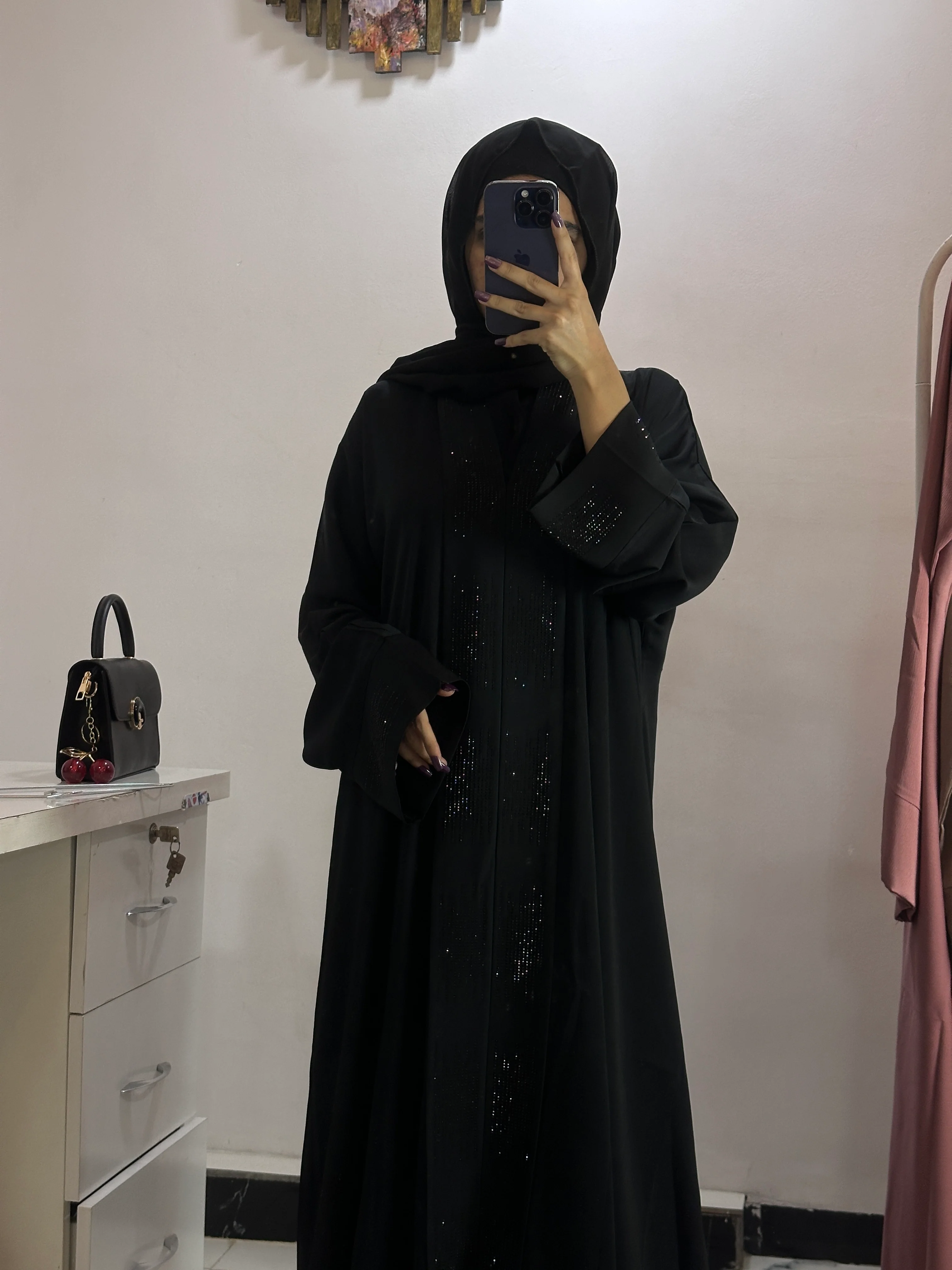 Luxurious Abaya - Perfect For Party Wear - Image 3