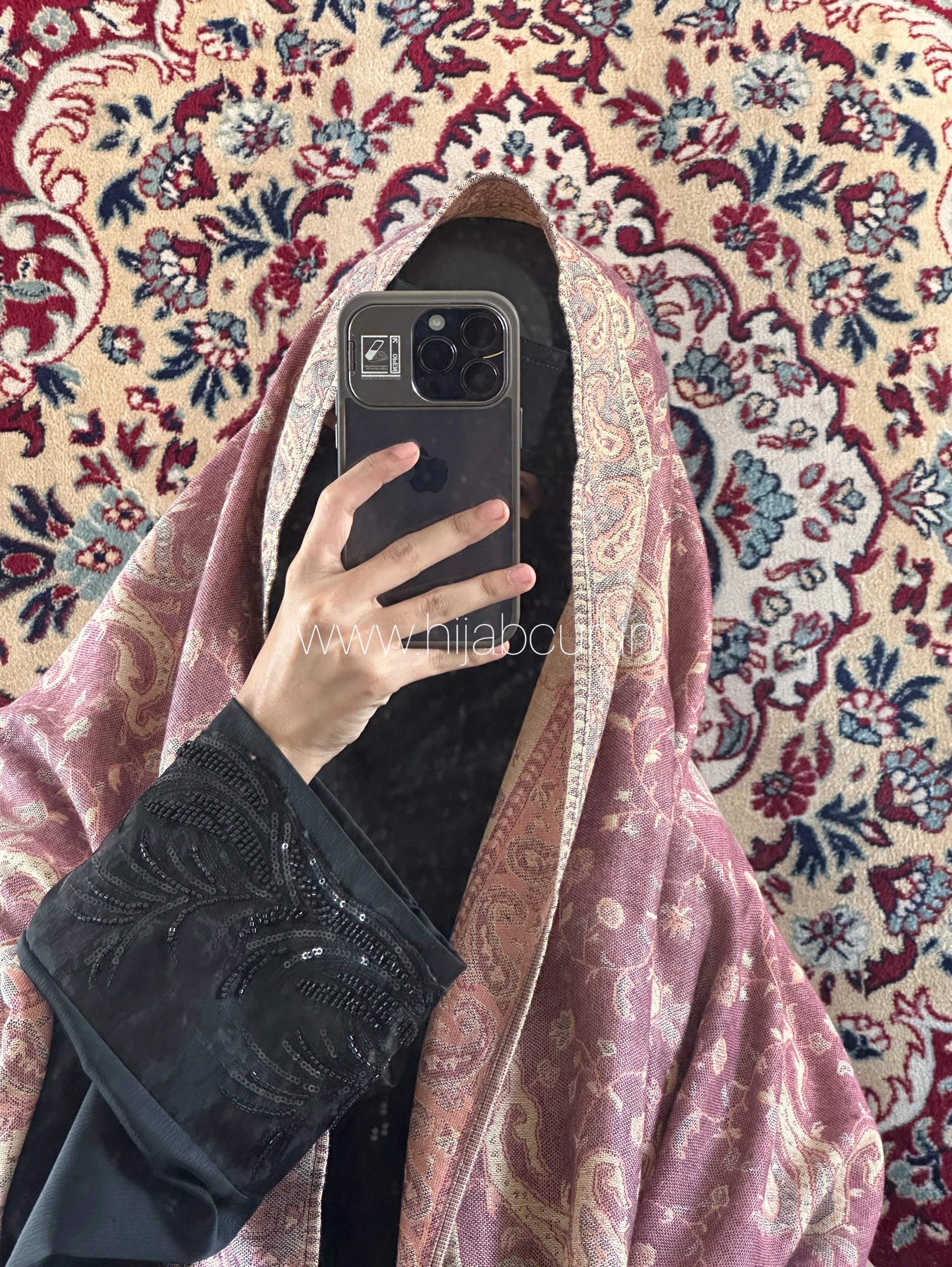Luxury pashmina shawl - Image 3