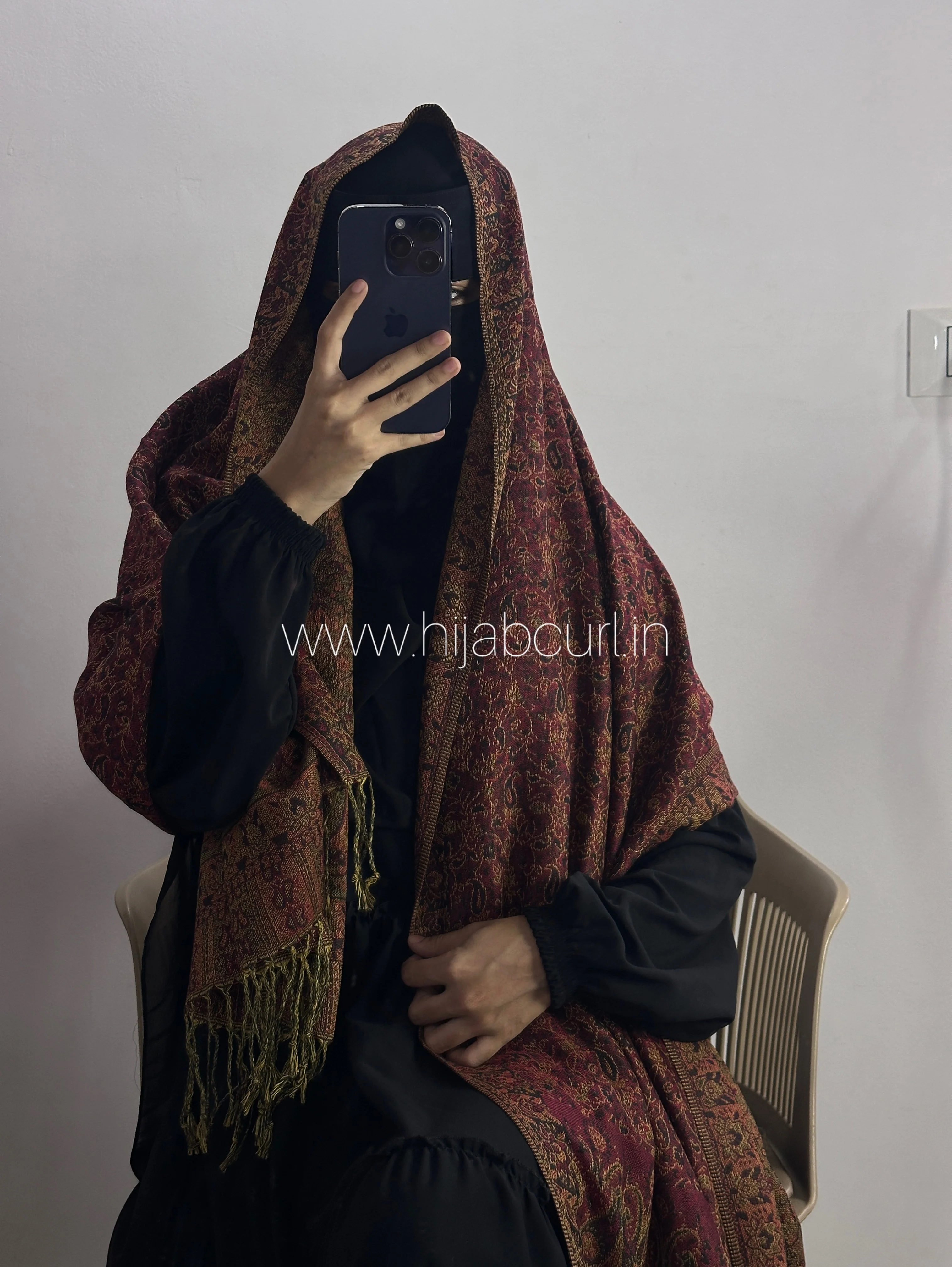 Luxury pashmina shawl - Image 3