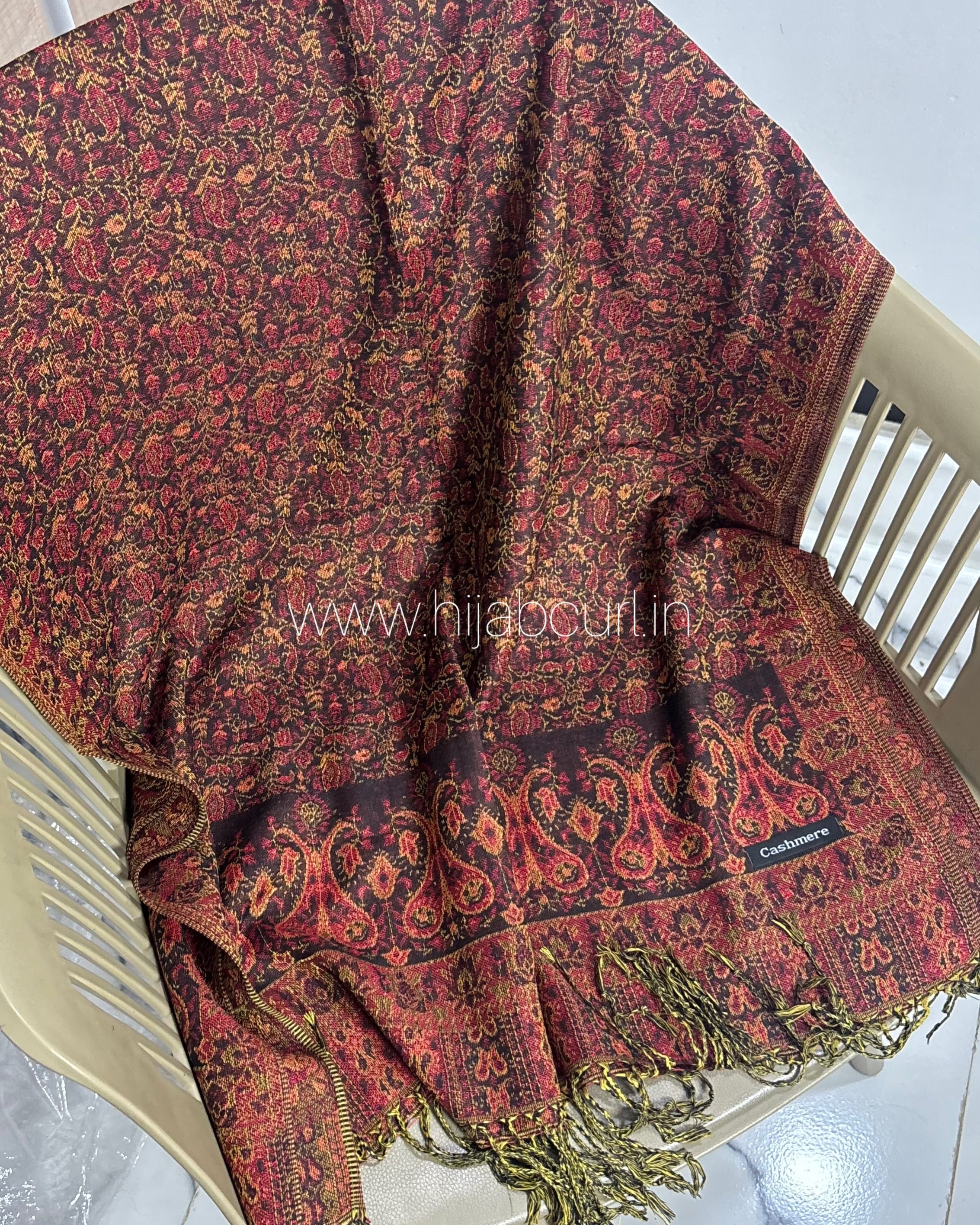 Luxury pashmina shawl - Image 4