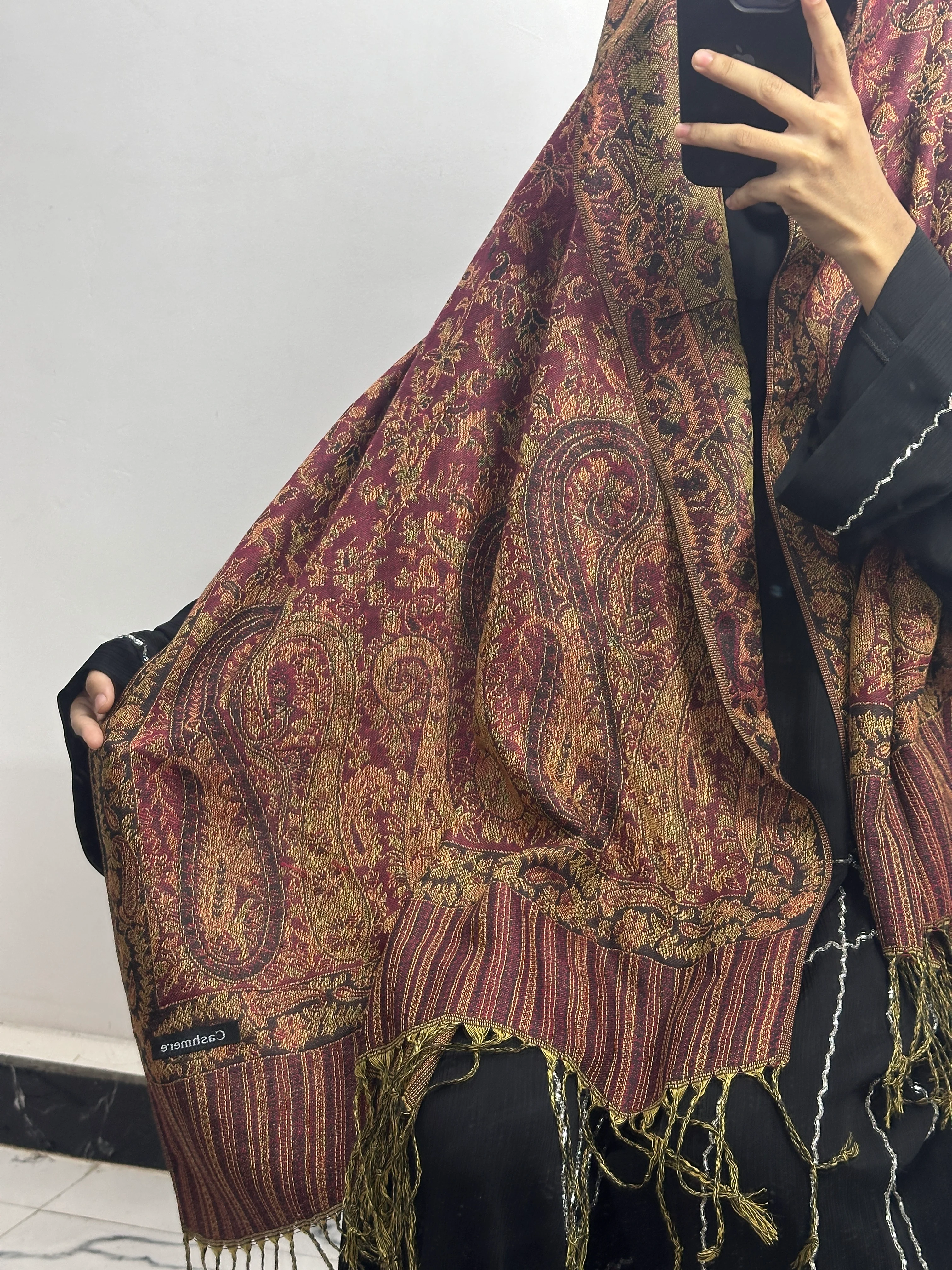 Luxury pashmina shawl - Image 2