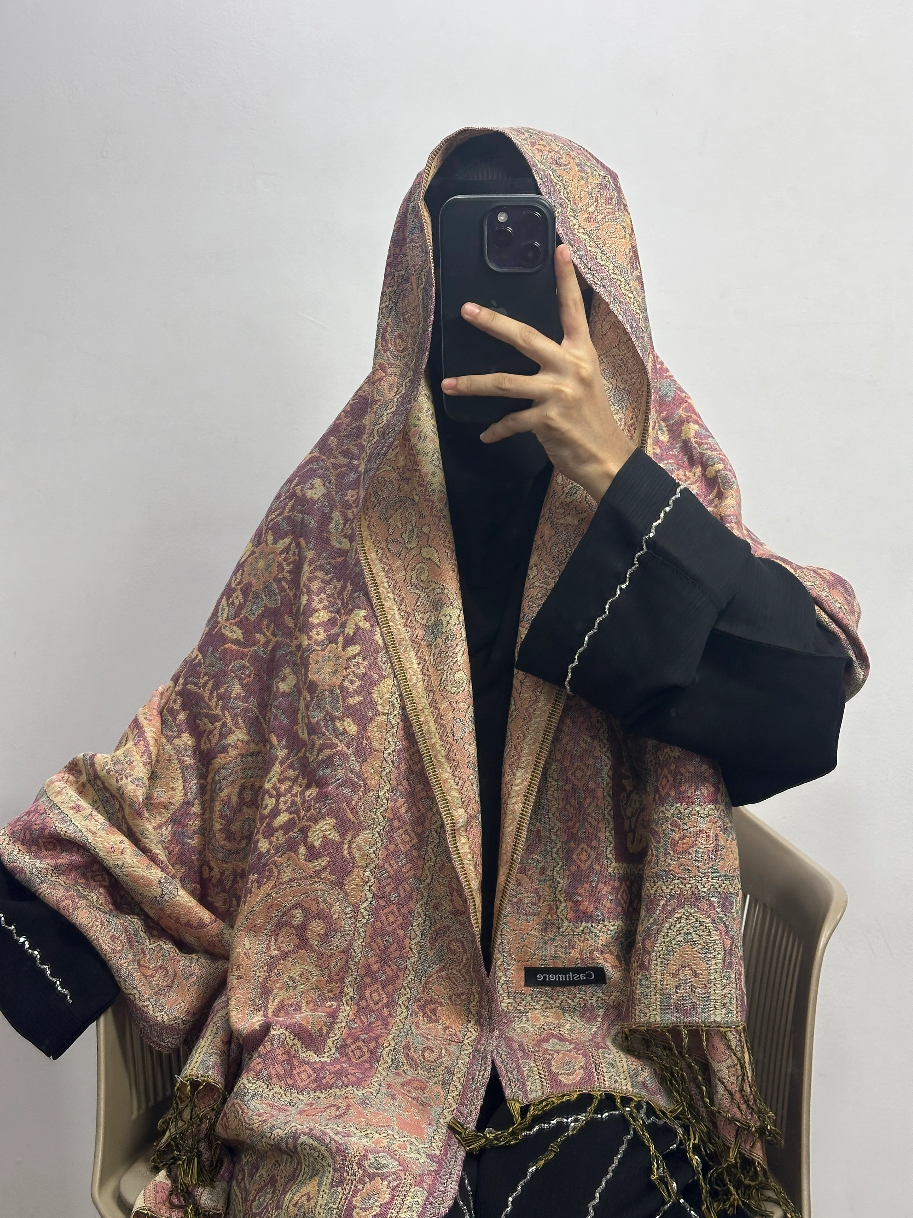 Luxury pashmina shawl - Image 3