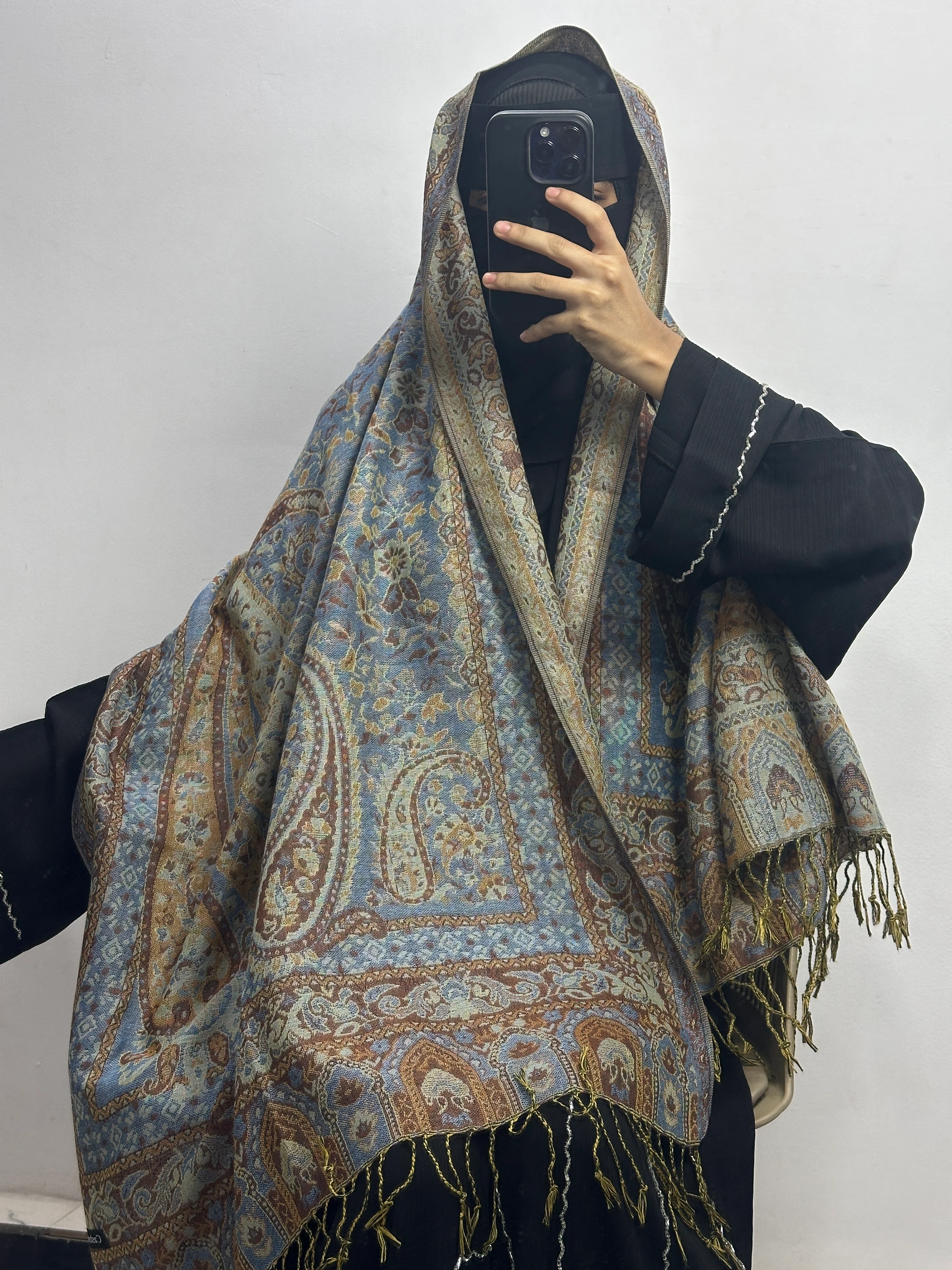 Luxury pashmina shawl - Image 2