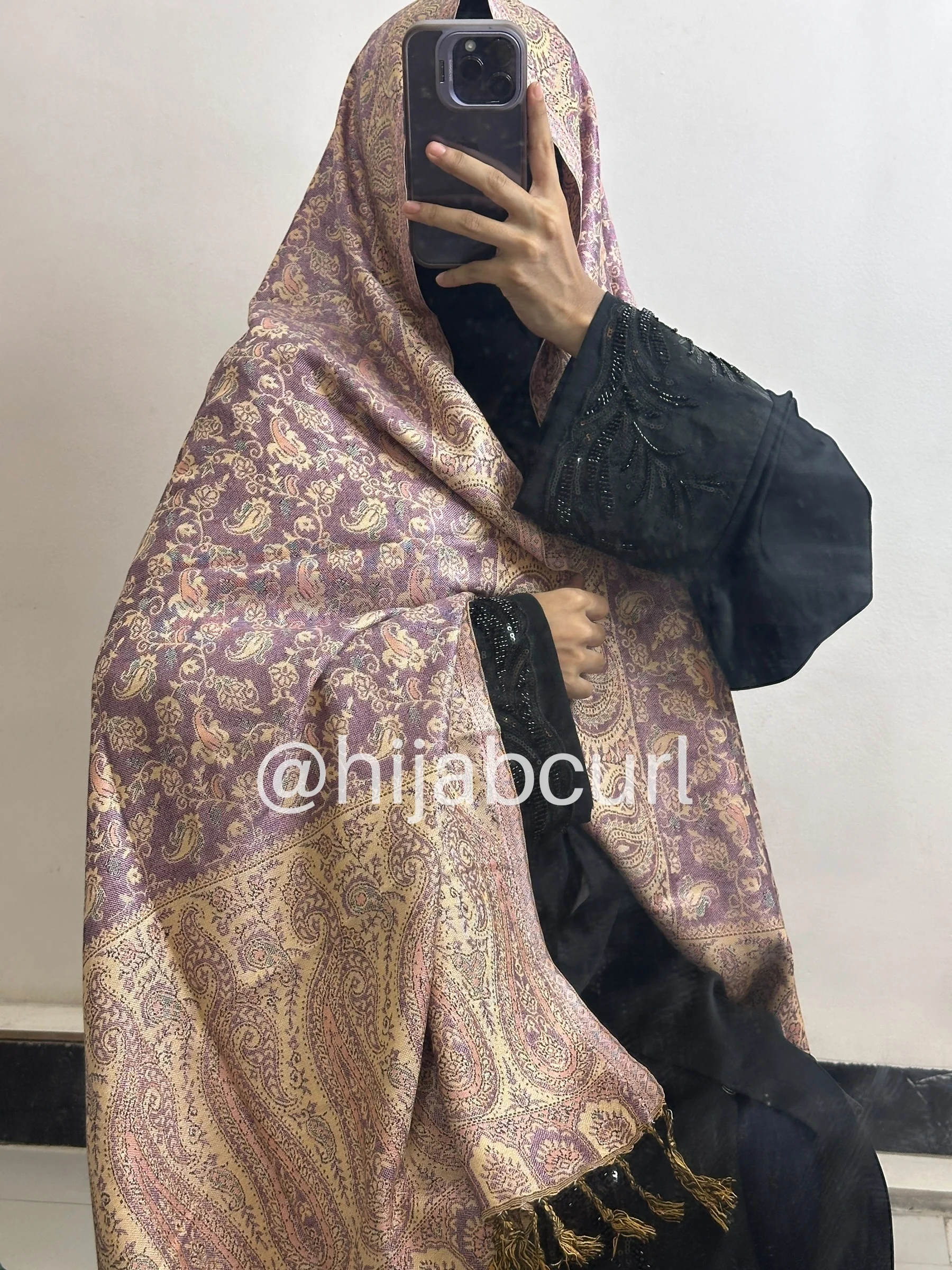 Luxury pashmina shawl - Image 3