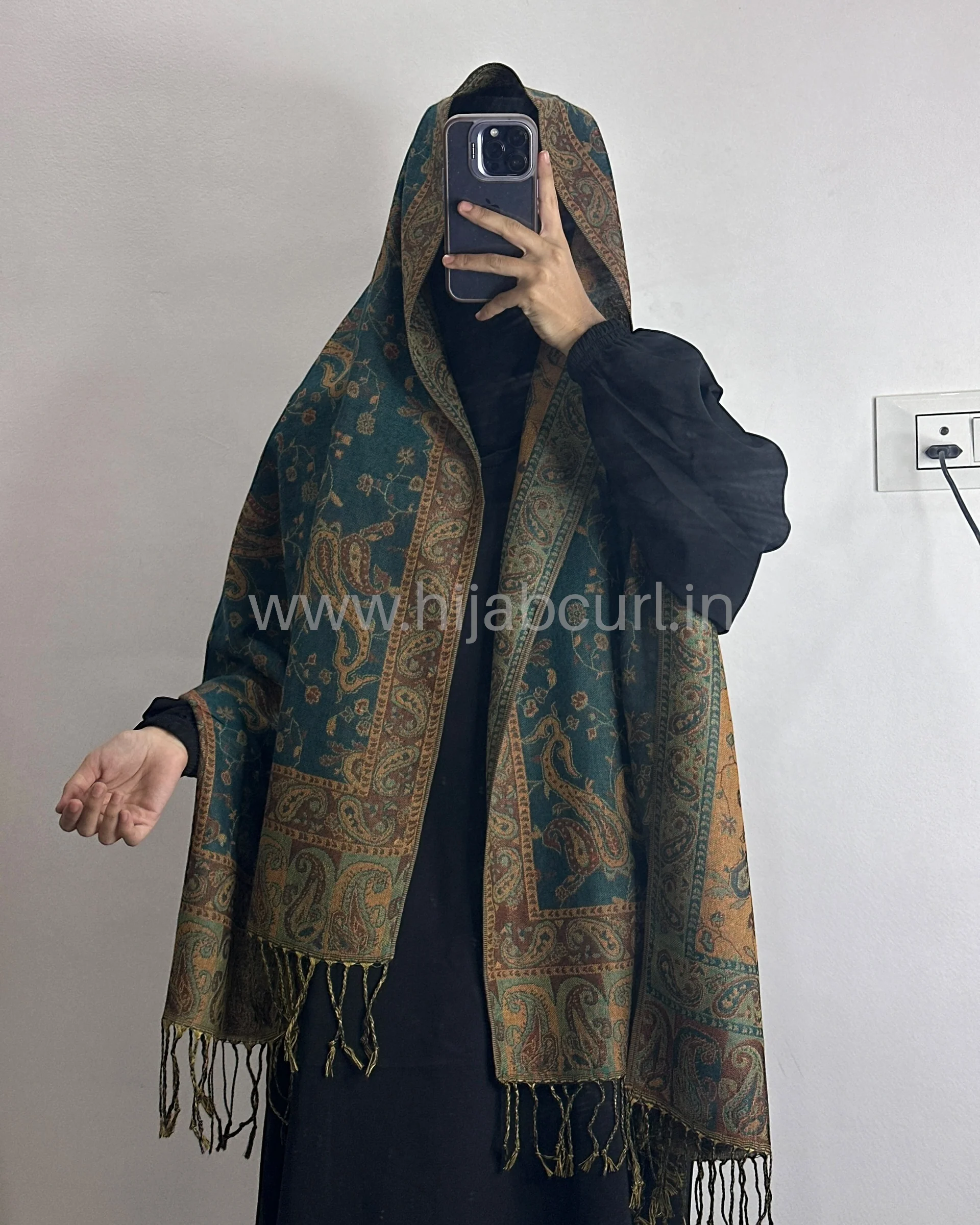 Luxury pashmina shawl - Image 3