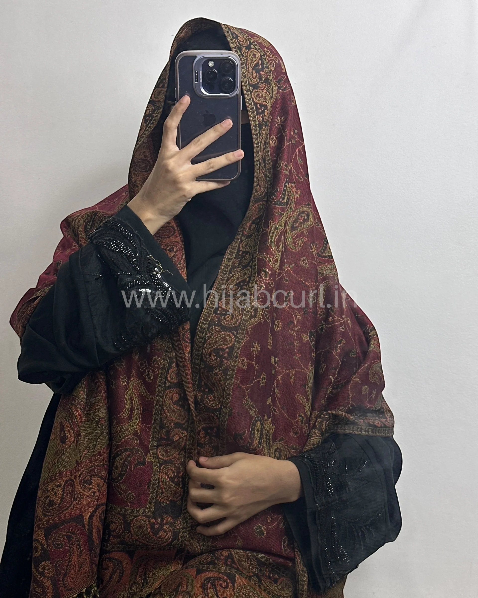 Luxury pashmina shawl - Image 3