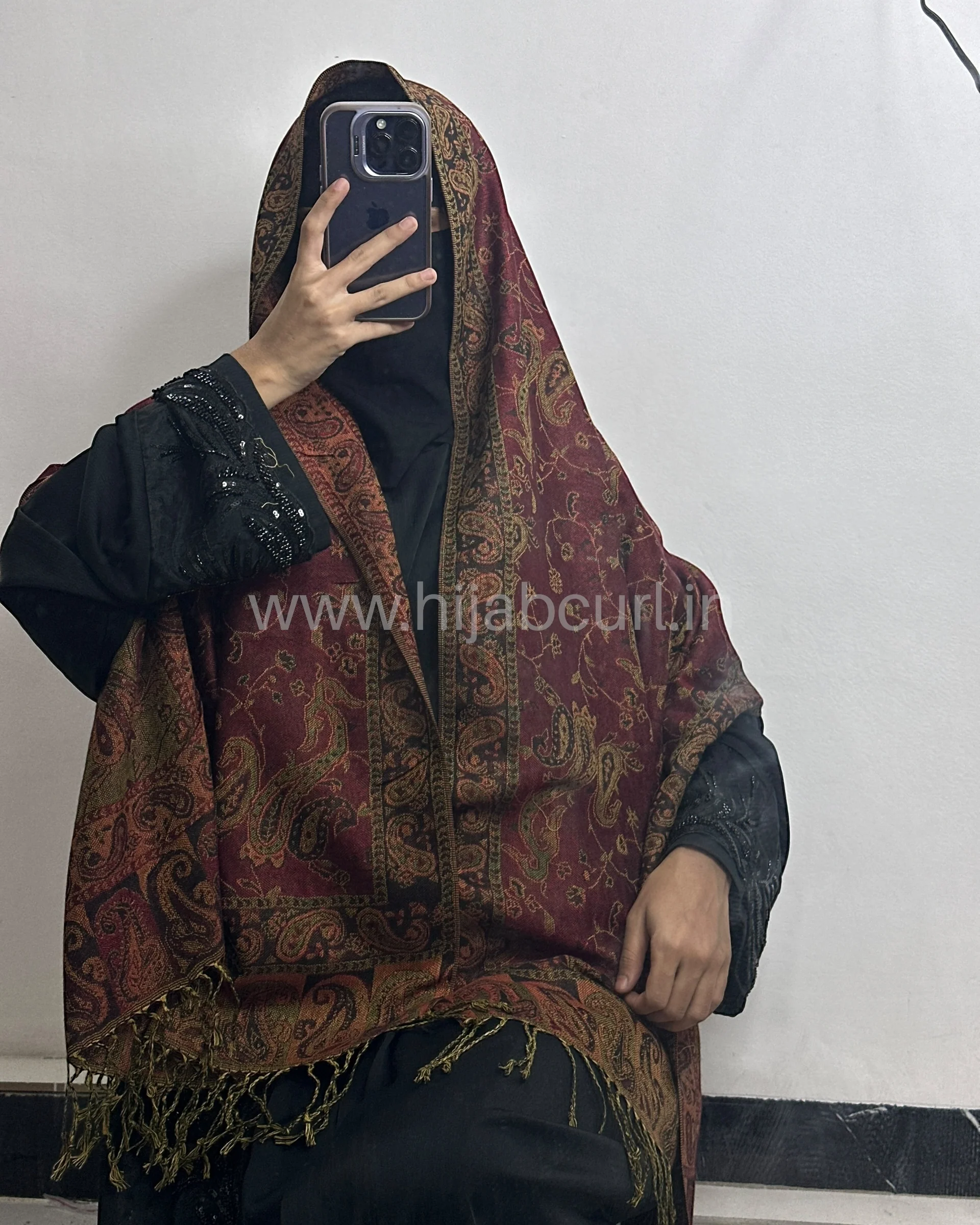 Luxury pashmina shawl - Image 4