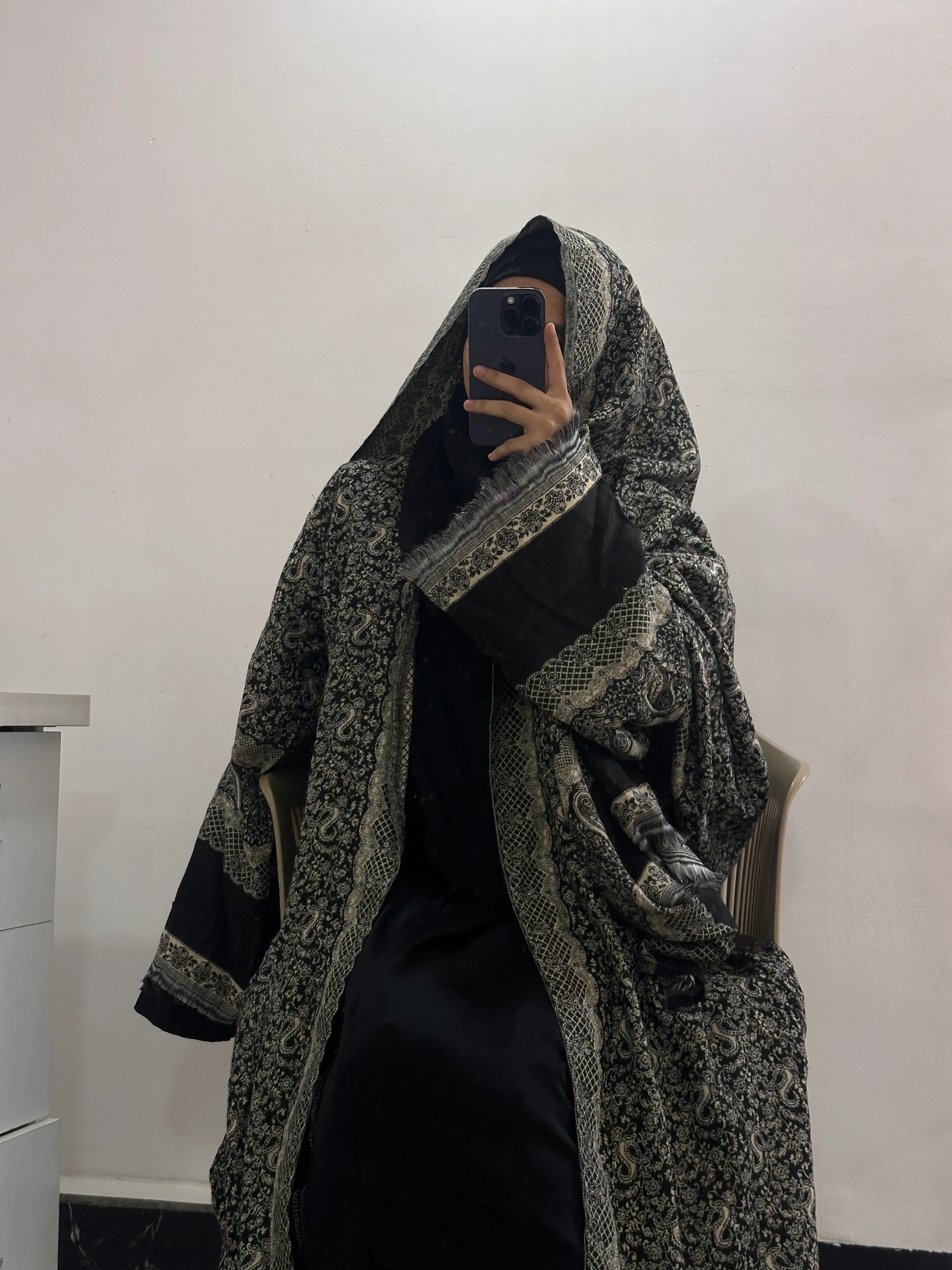 Pashmina Abaya With Shawl
