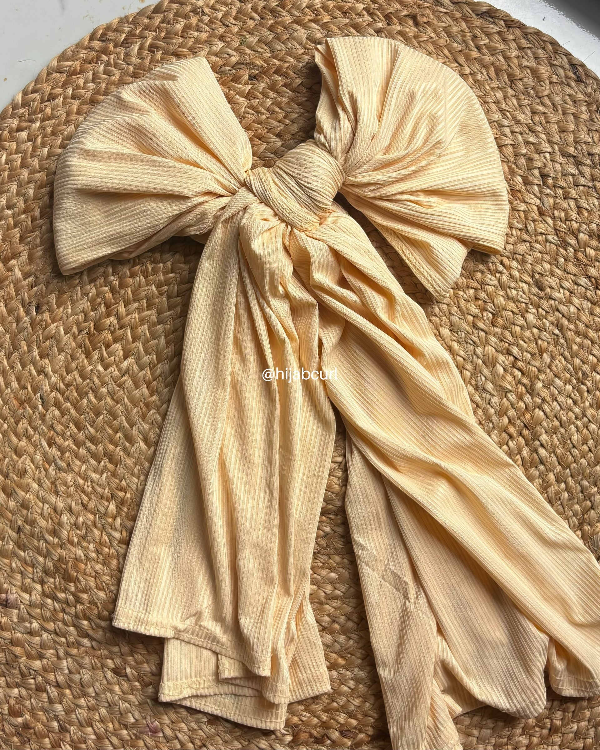 Ribbed Jersey Hijab - Image 4