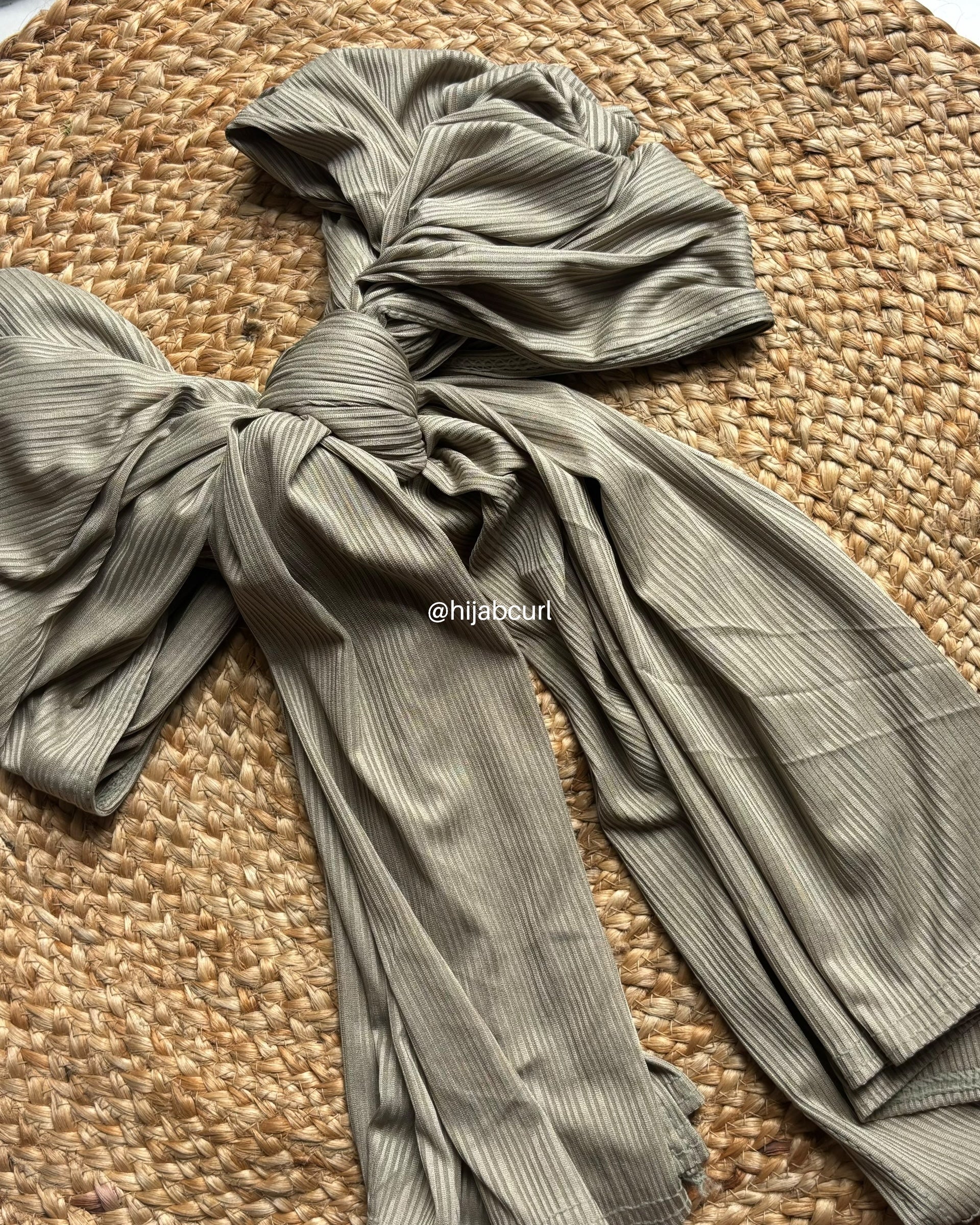 Ribbed Jersey Hijab - Image 9