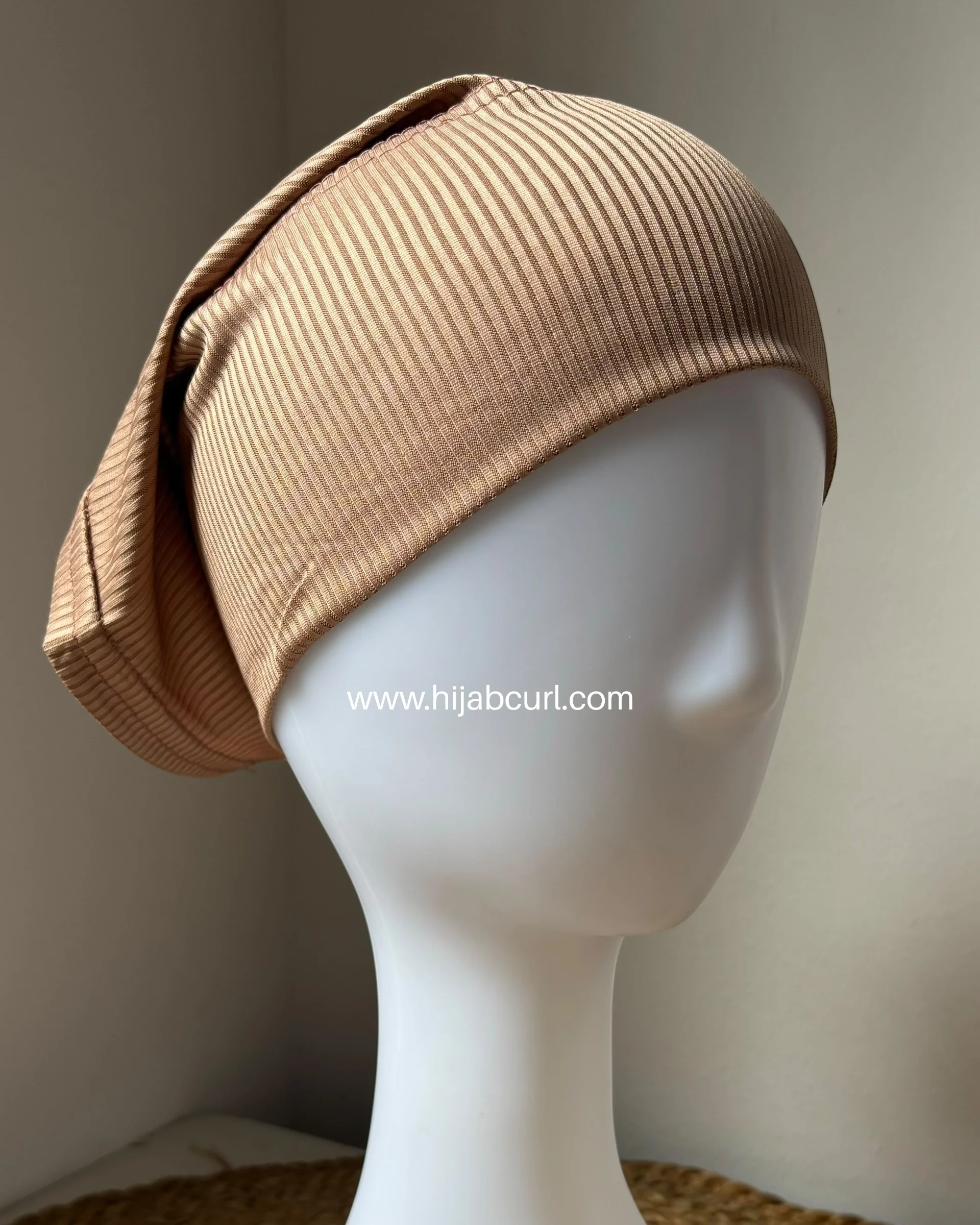Ribbed jersey hijab cap - Image 3