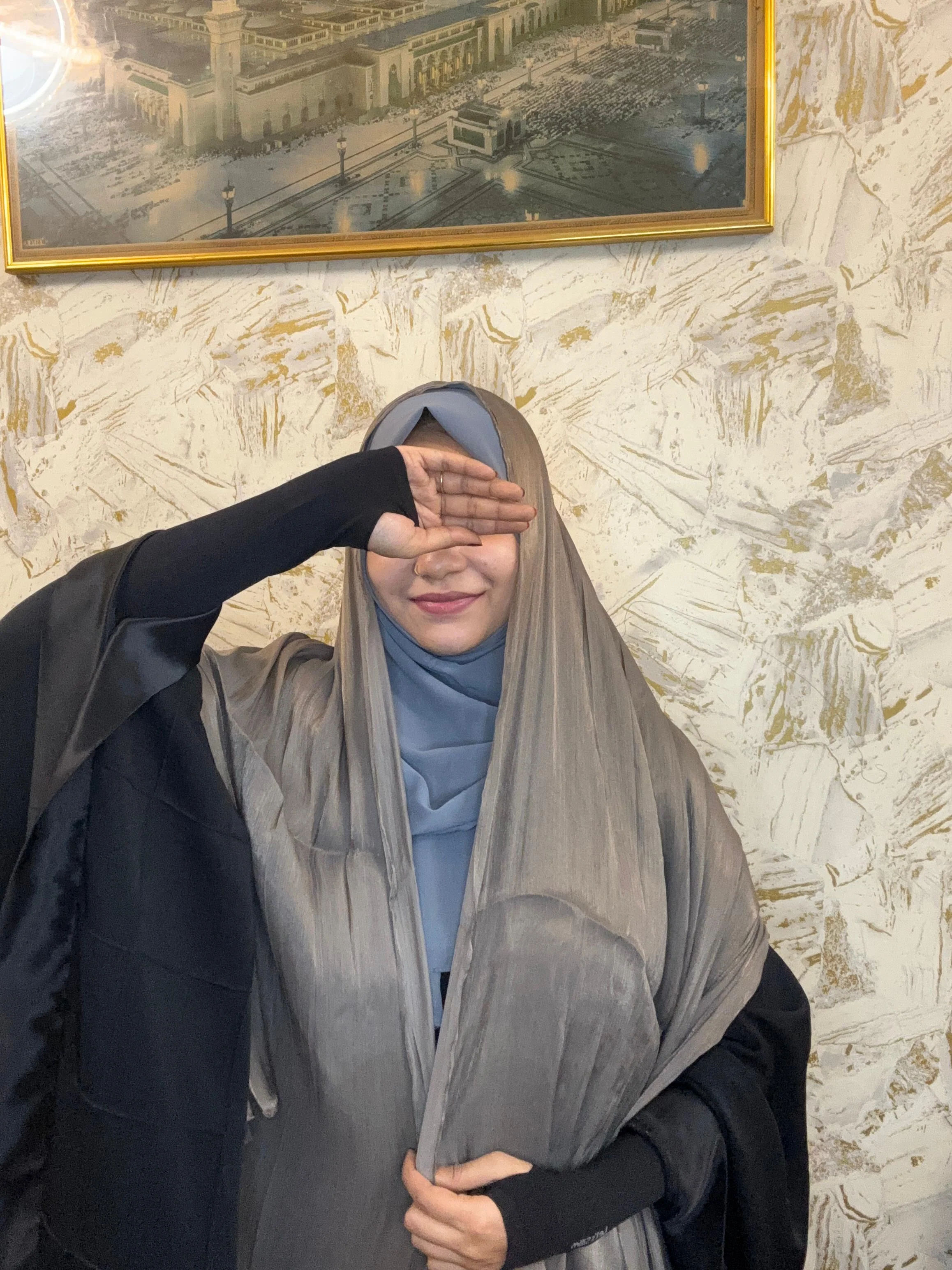 Silk Tissue Organza Hijab - Image 5