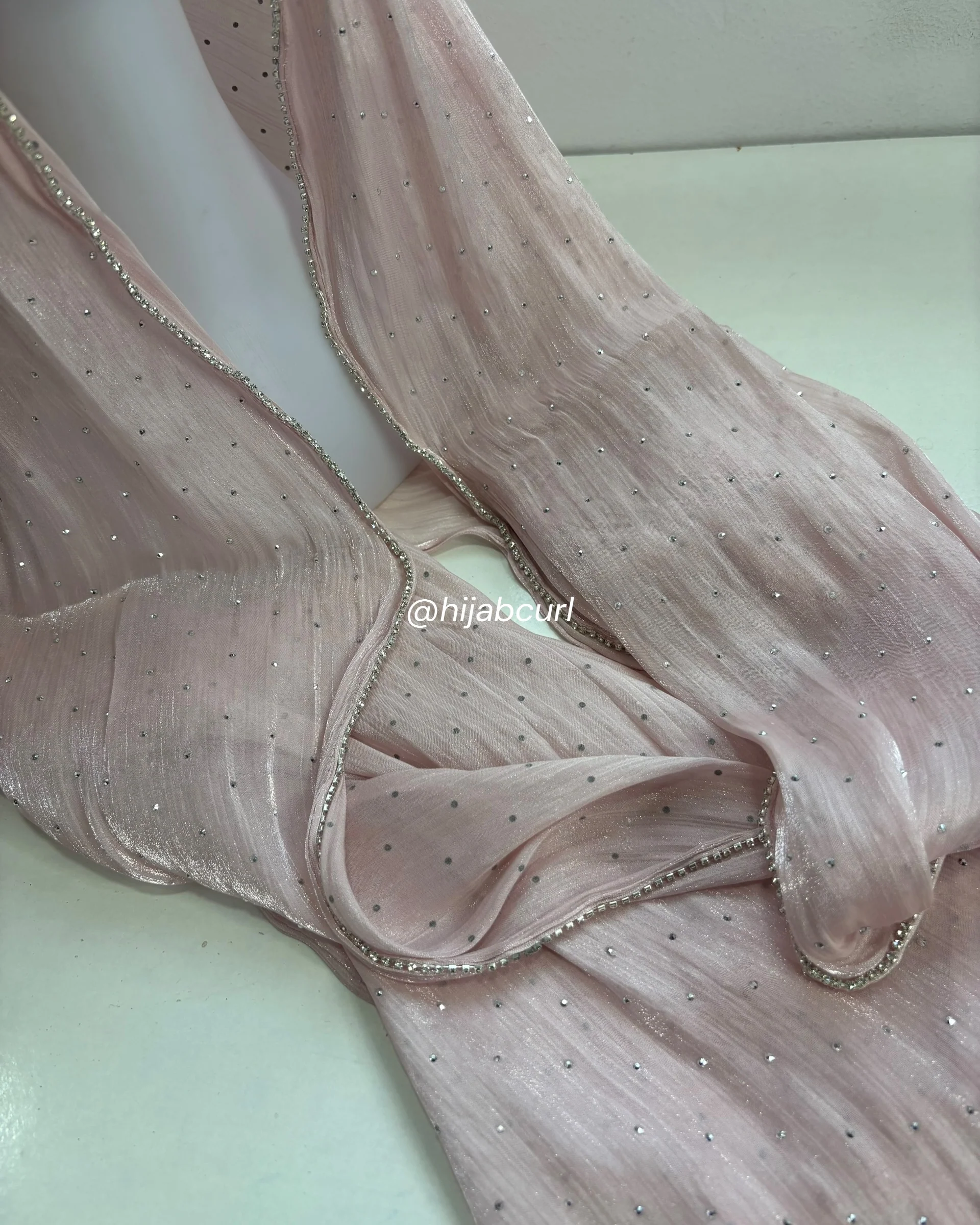 Silk Tissue Organza Hijab - Image 13