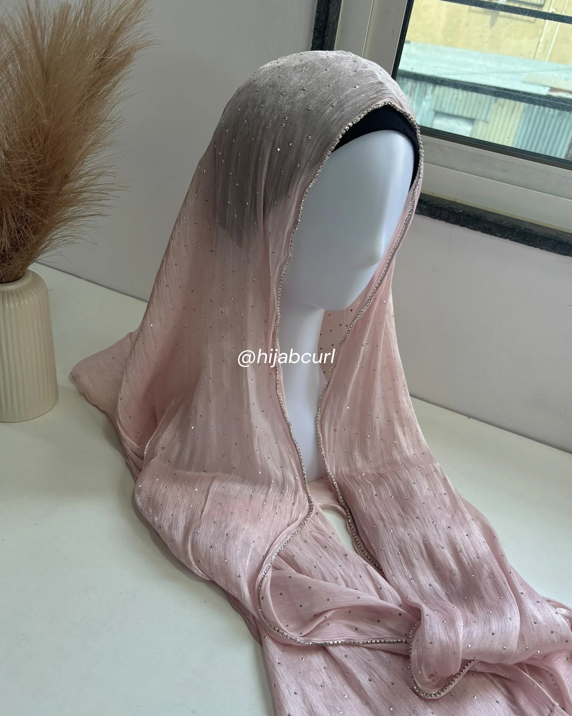 Silk Tissue Organza Hijab - Image 14