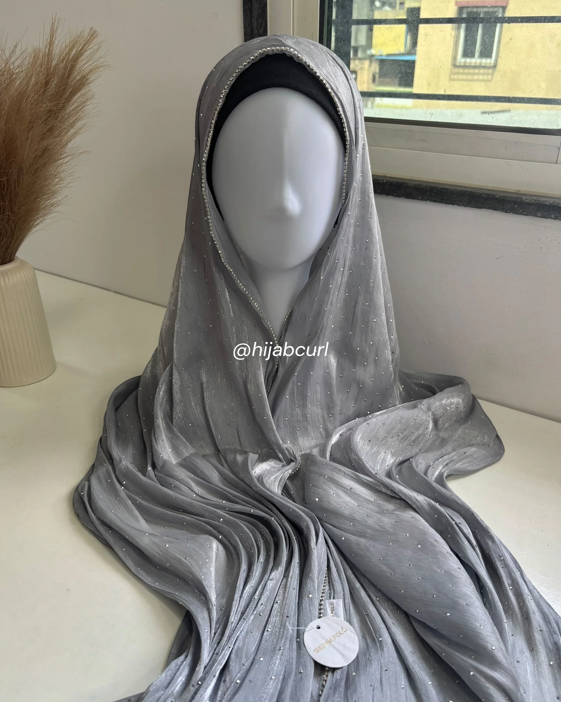 Silk Tissue Organza Hijab - Image 15