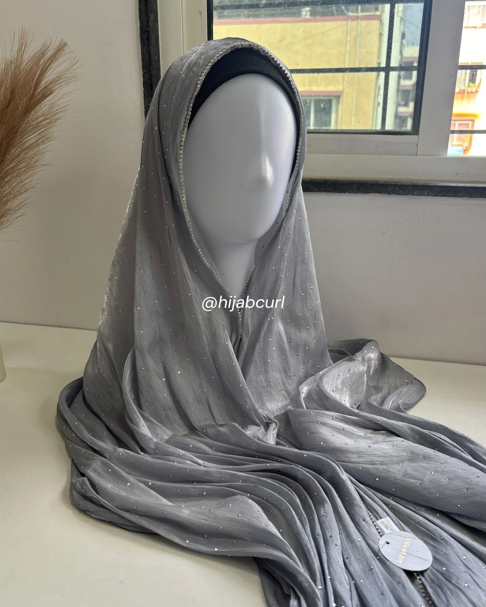 Silk Tissue Organza Hijab - Image 16