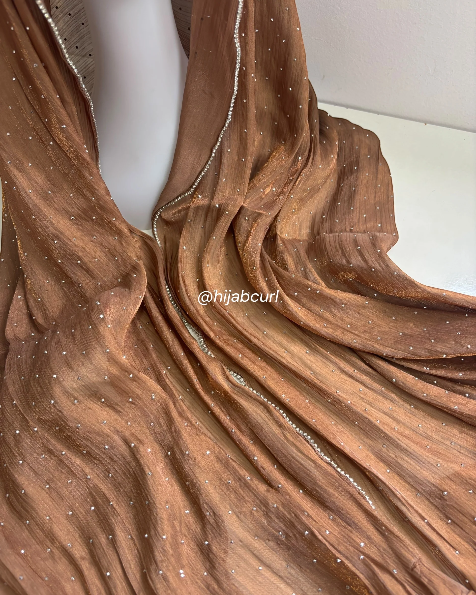 Silk Tissue Organza Hijab - Image 20