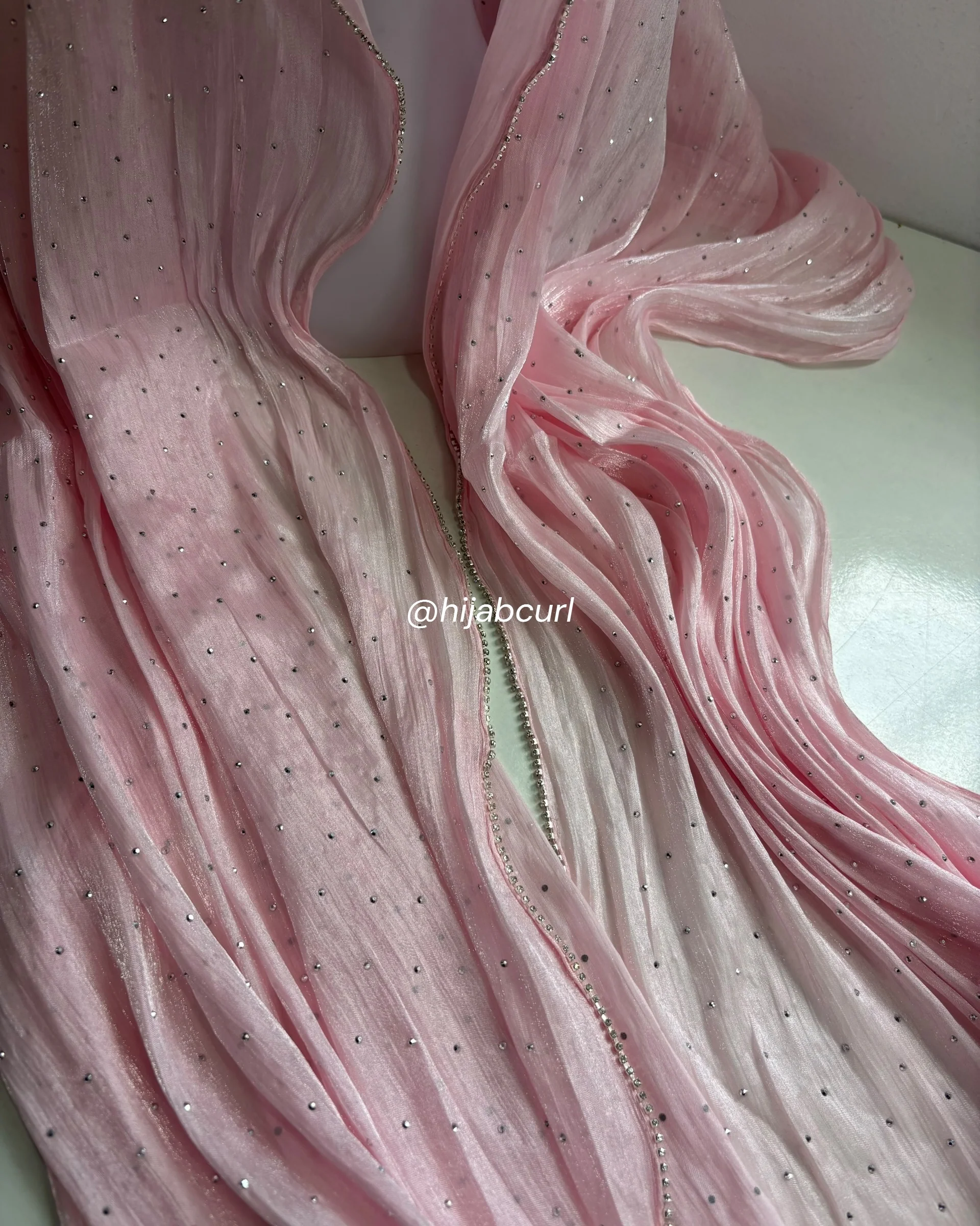 Silk Tissue Organza Hijab - Image 23
