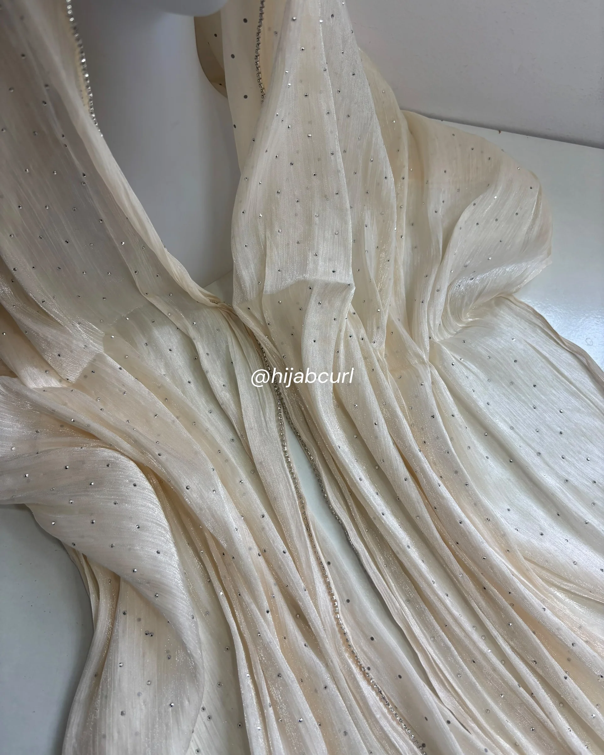Silk Tissue Organza Hijab - Image 35