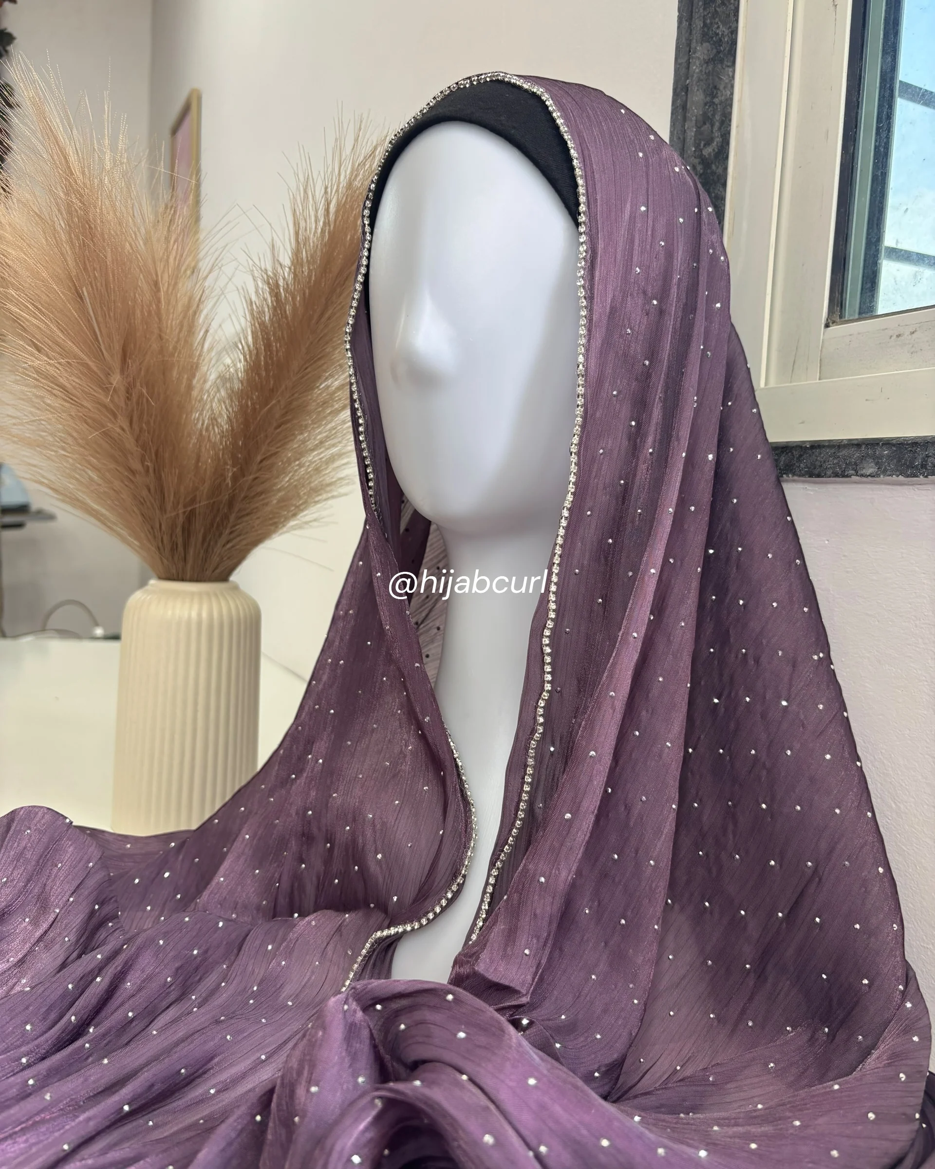 Silk Tissue Organza Hijab - Image 38