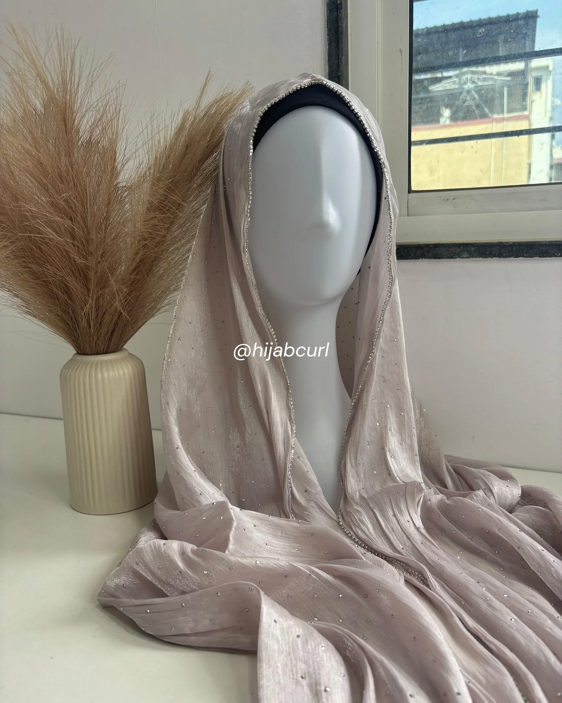 Silk Tissue Organza Hijab - Image 39