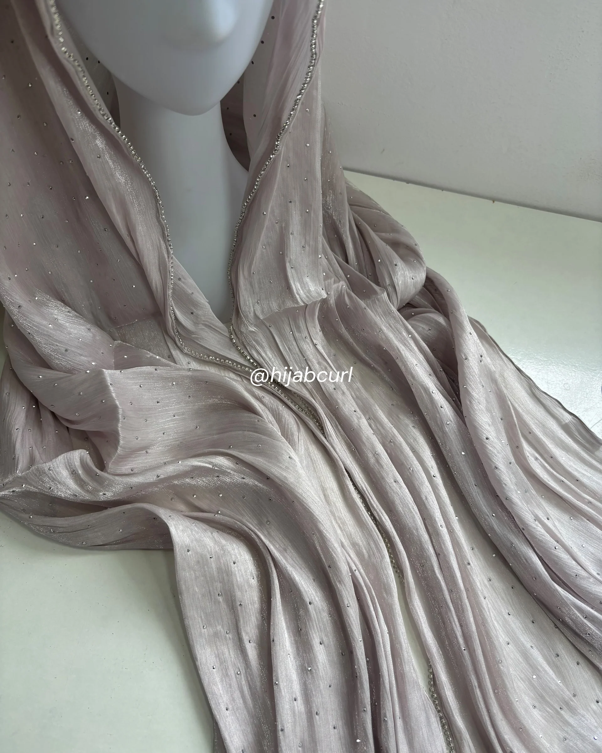 Silk Tissue Organza Hijab - Image 41