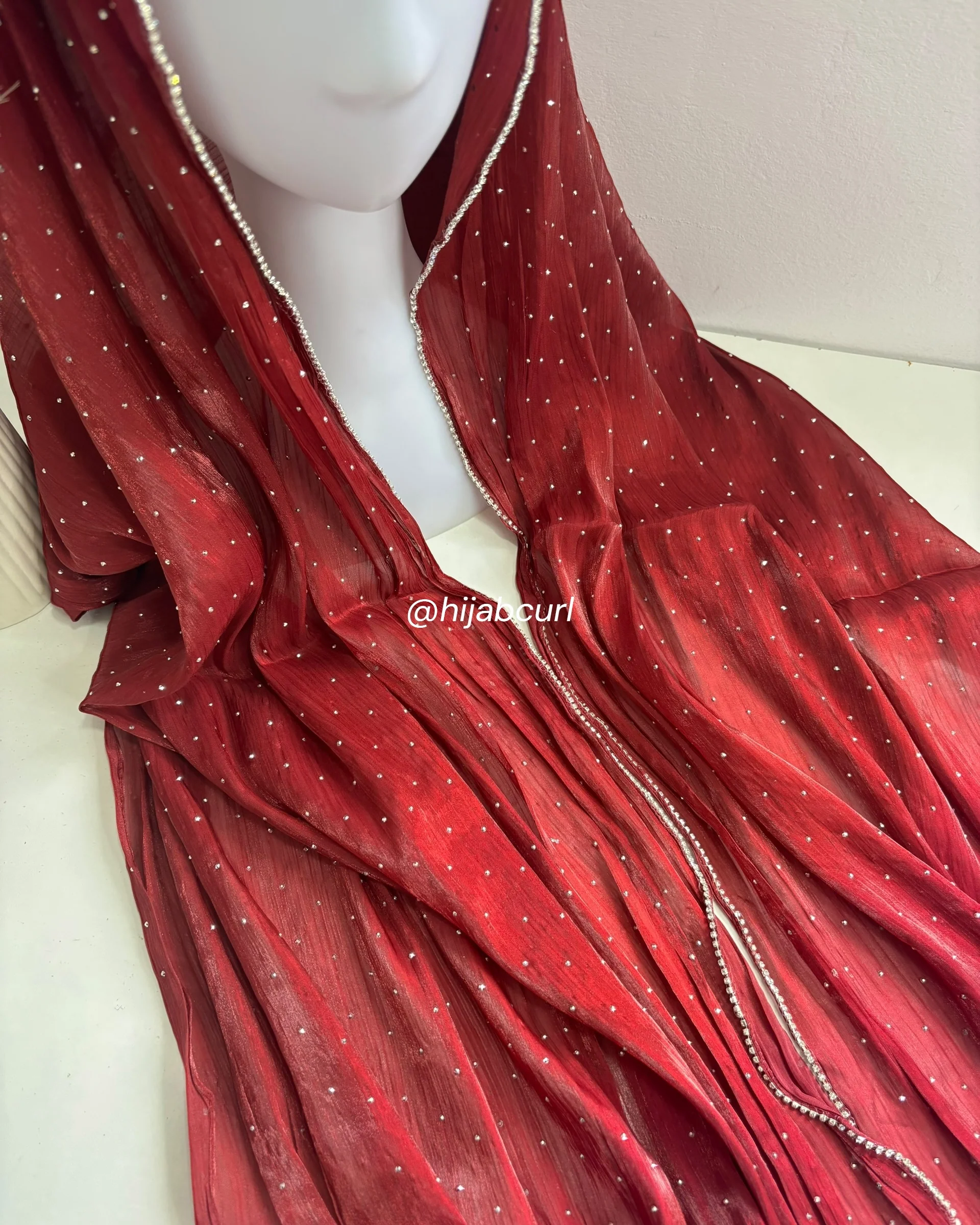 Silk Tissue Organza Hijab - Image 43