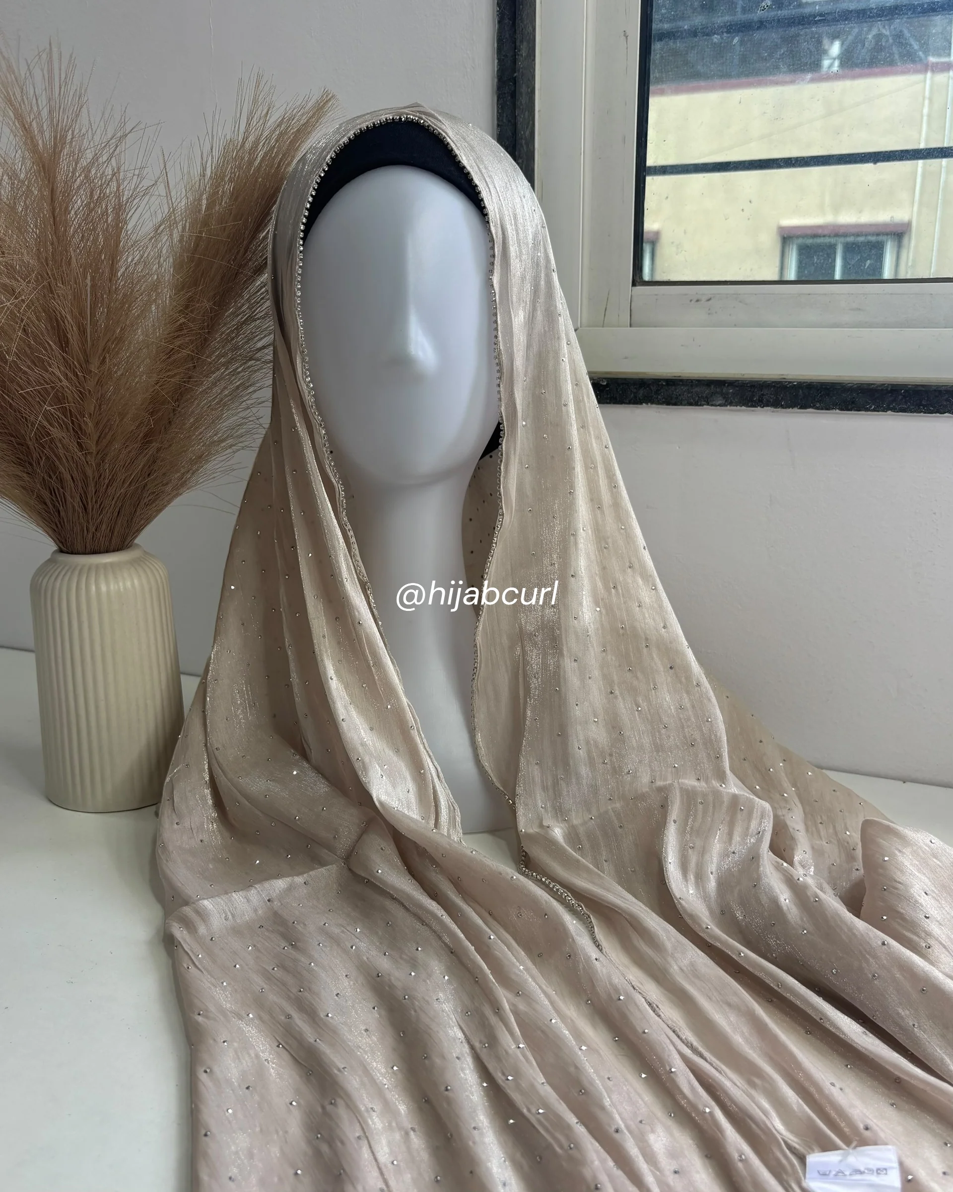 Silk Tissue Organza Hijab - Image 6