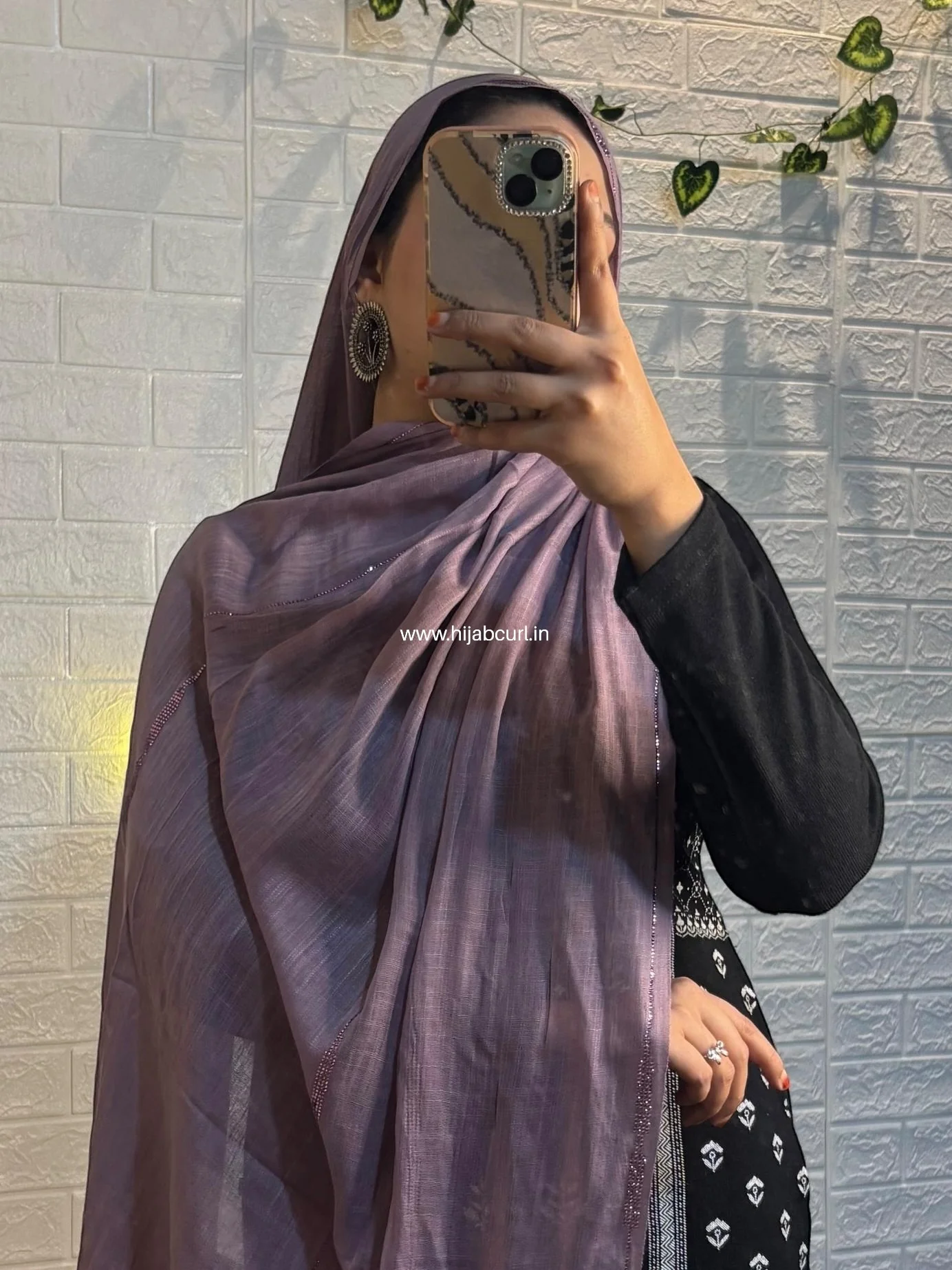 Premium Cotton Stone Hijab - Image 9