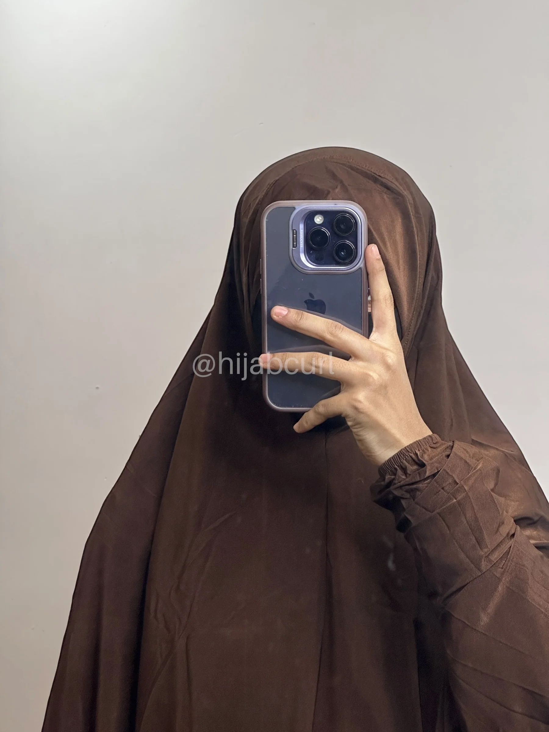Sleeve Jilbab - 42 inches Length - Image 2